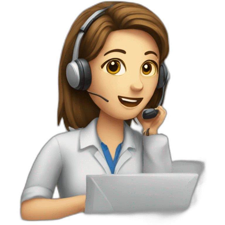 Call center emoji