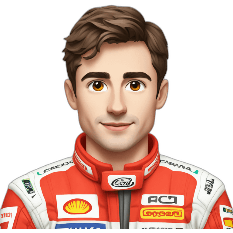 Charles Leclerc formula 1 driver emoji