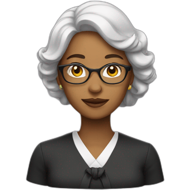 educated lady emoji