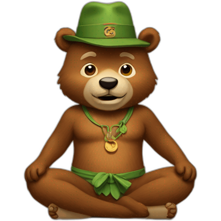 yogi bear emoji