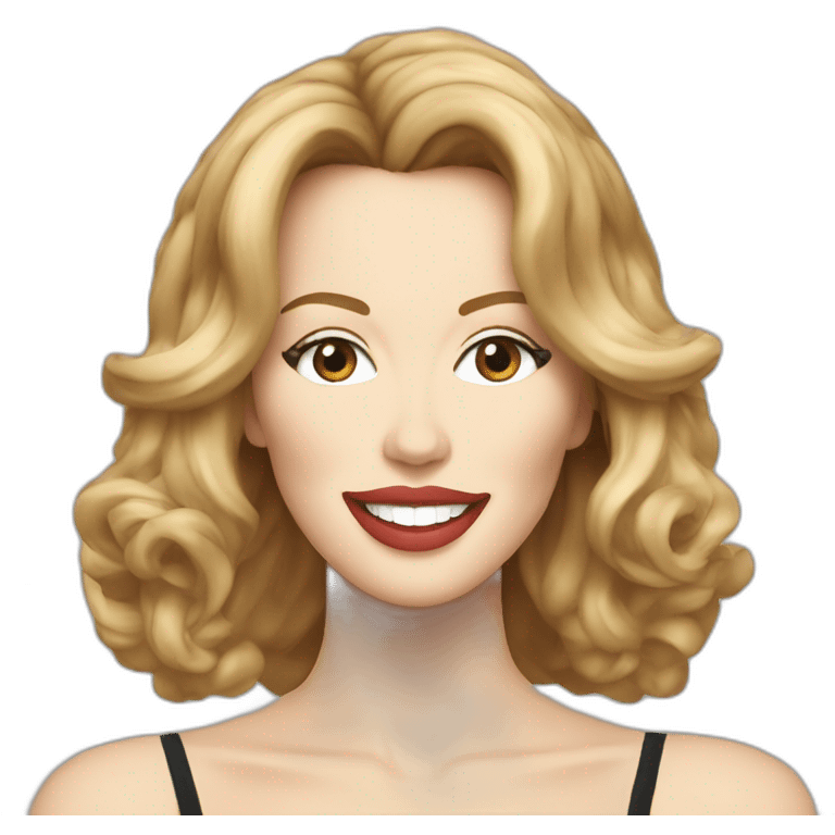 Kylie Minogue emoji