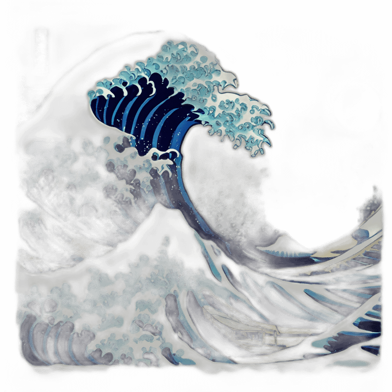 the great wave off kanagawa emoji