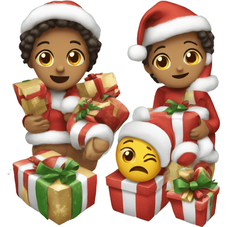 cute christmas  emoji