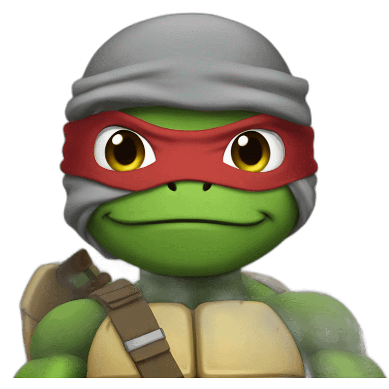 Teenage Mutant Ninja Turtles rafael emoji