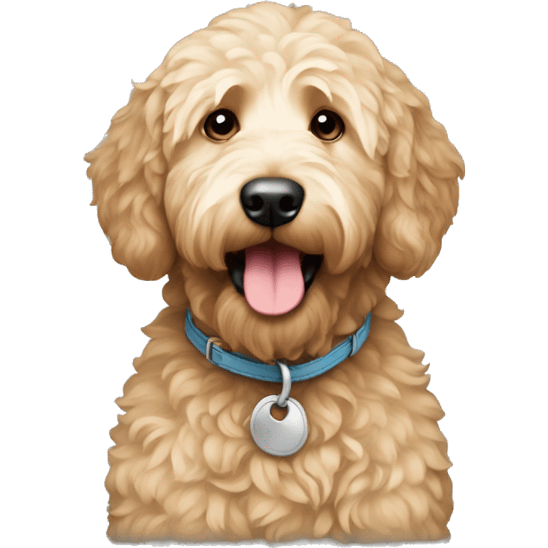 Goldendoodle emoji