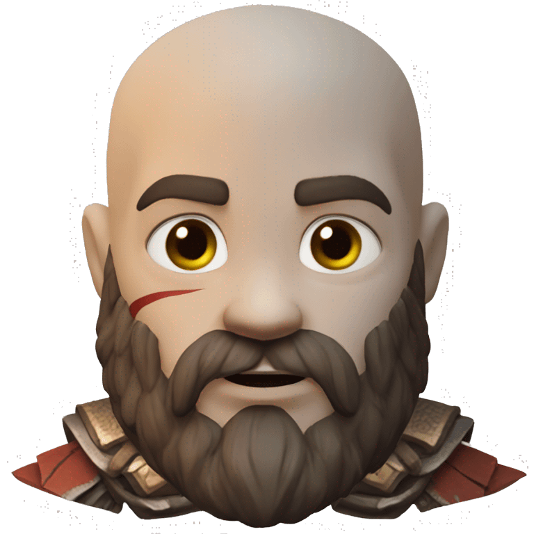 kratos from god of war 2018 emoji