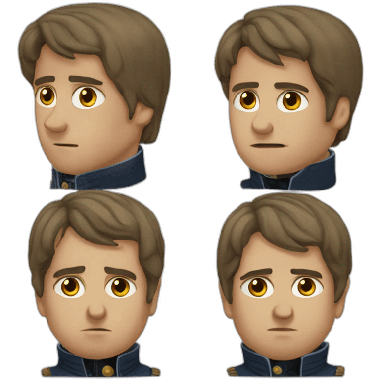 napoléon sad emoji