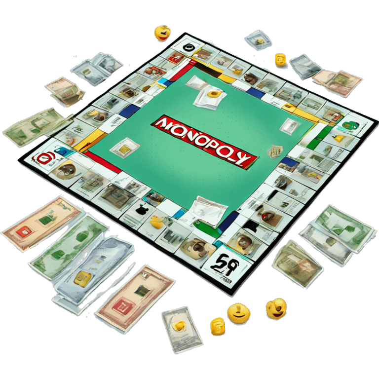 Monopoly game  emoji