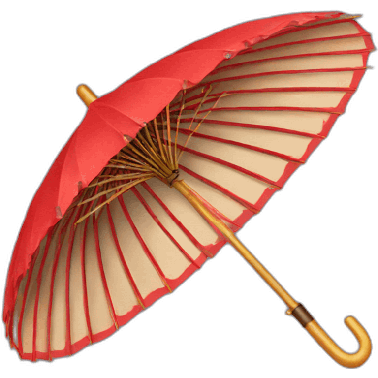 Kabuki umbrella emoji