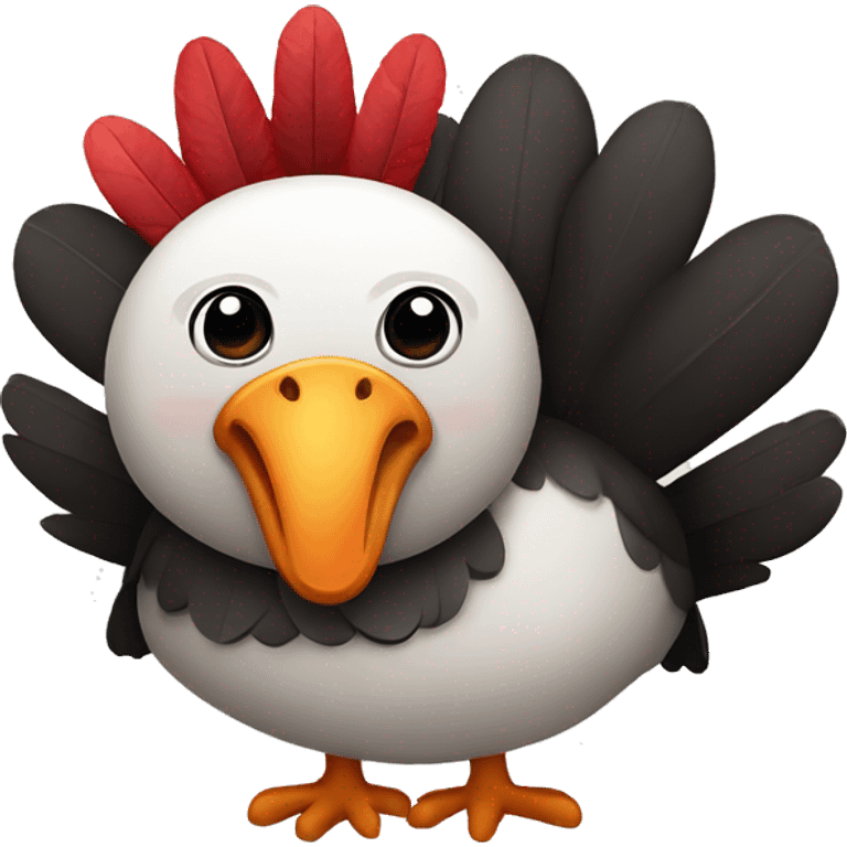 Turkey with a panda emoji