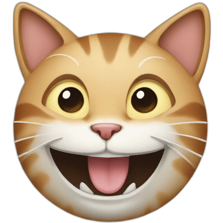 cat laughing emoji