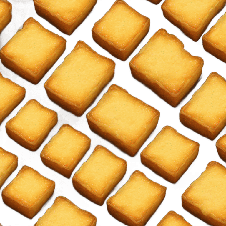 Corn bread pudding  emoji