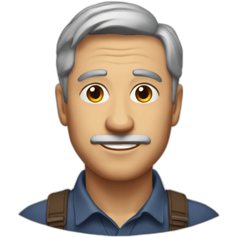 handsome mature boy padcast emoji