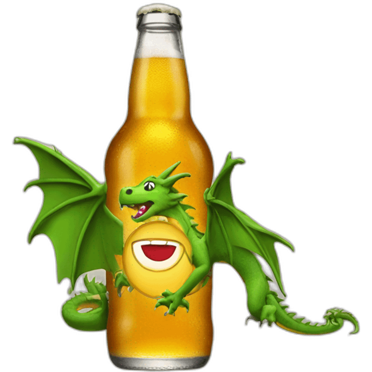 Dragon beer emoji