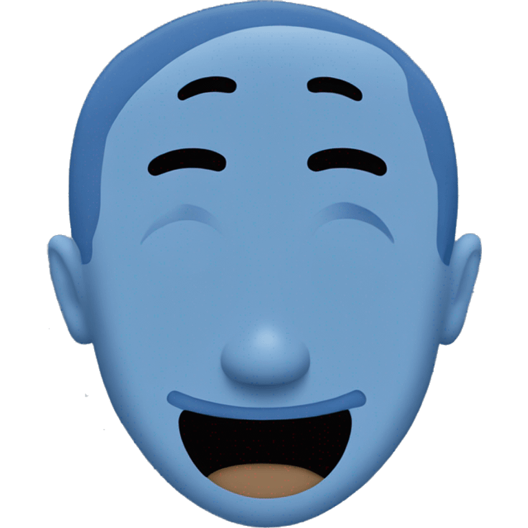 Blue Netflix logo emoji