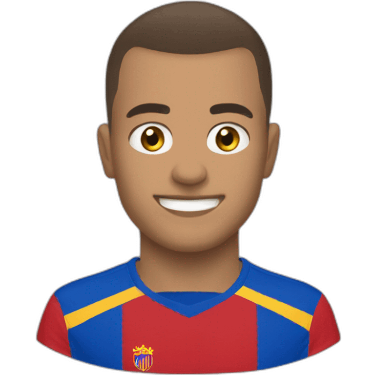 Copil in tricoul FCSB-ului emoji