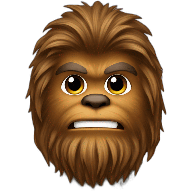 Chewbacca with sweatshirt emoji