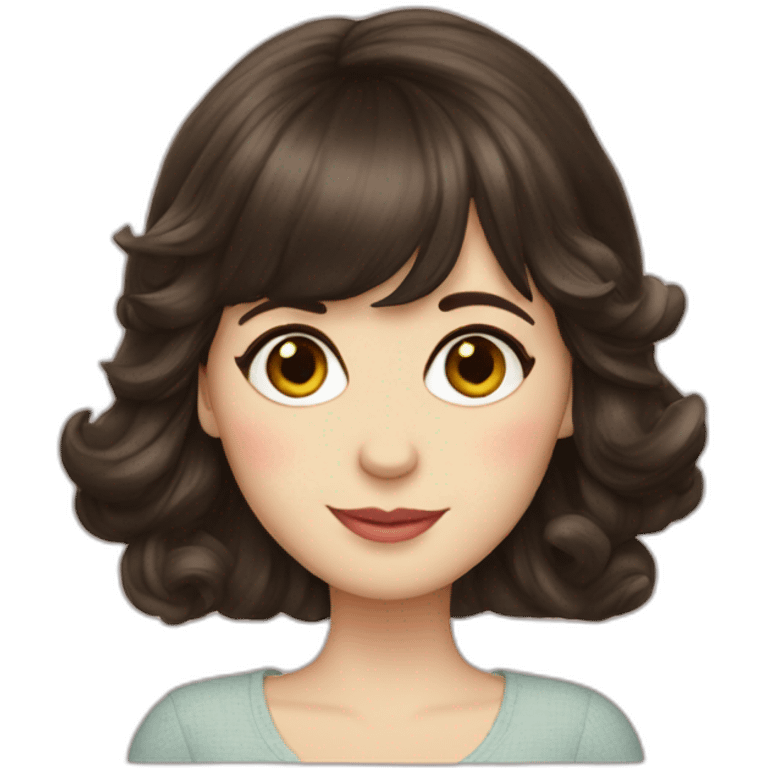 Zooey Deschanel emoji