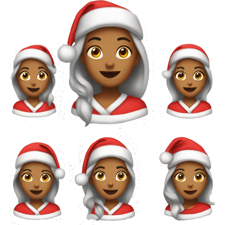 woman santa emoji