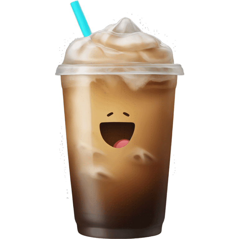 iced coffee emoji