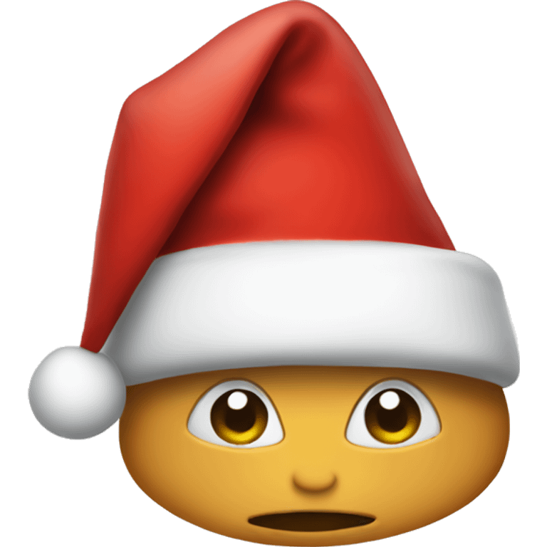 Santa hat no person emoji