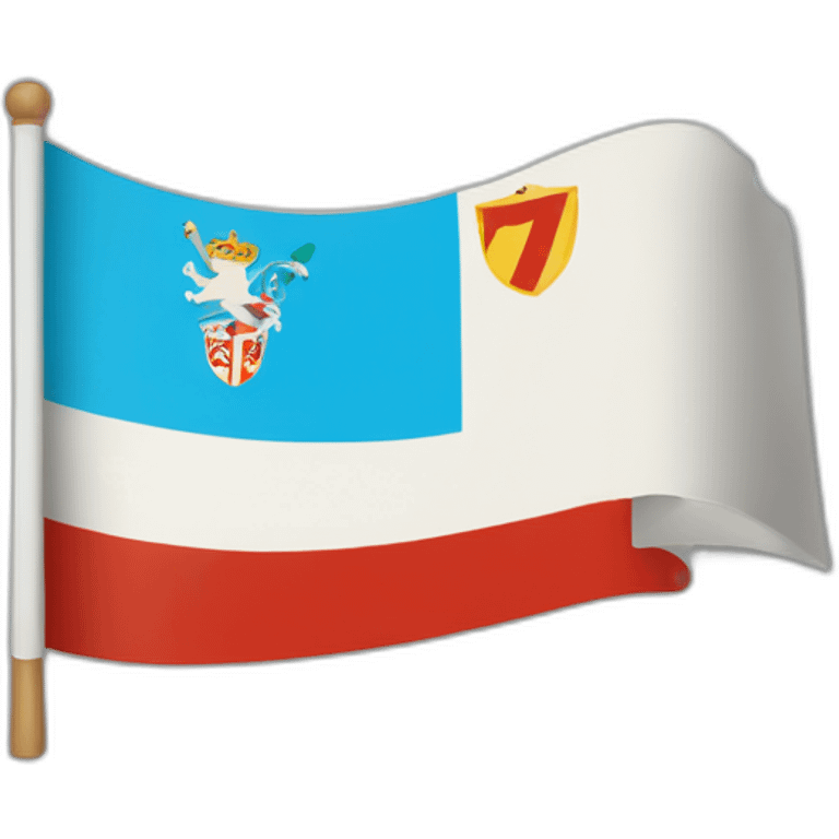 Bandera de Galicia emoji