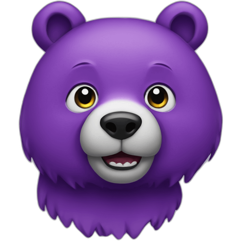 purple-bear emoji