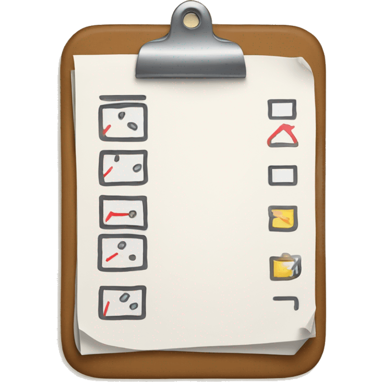 checklist emoji