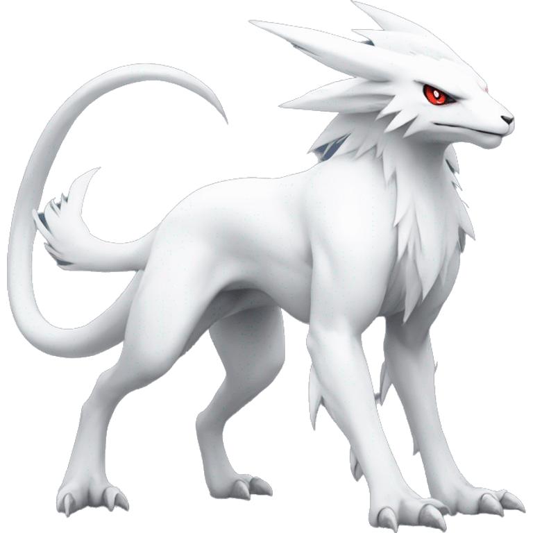 Edgy Cool Nargacuga-Absol-Pokémon Full Body Detailed High Quality emoji