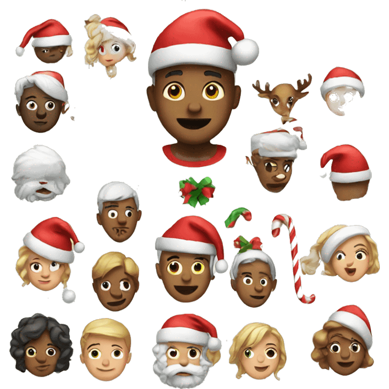 Christmas emojis  emoji