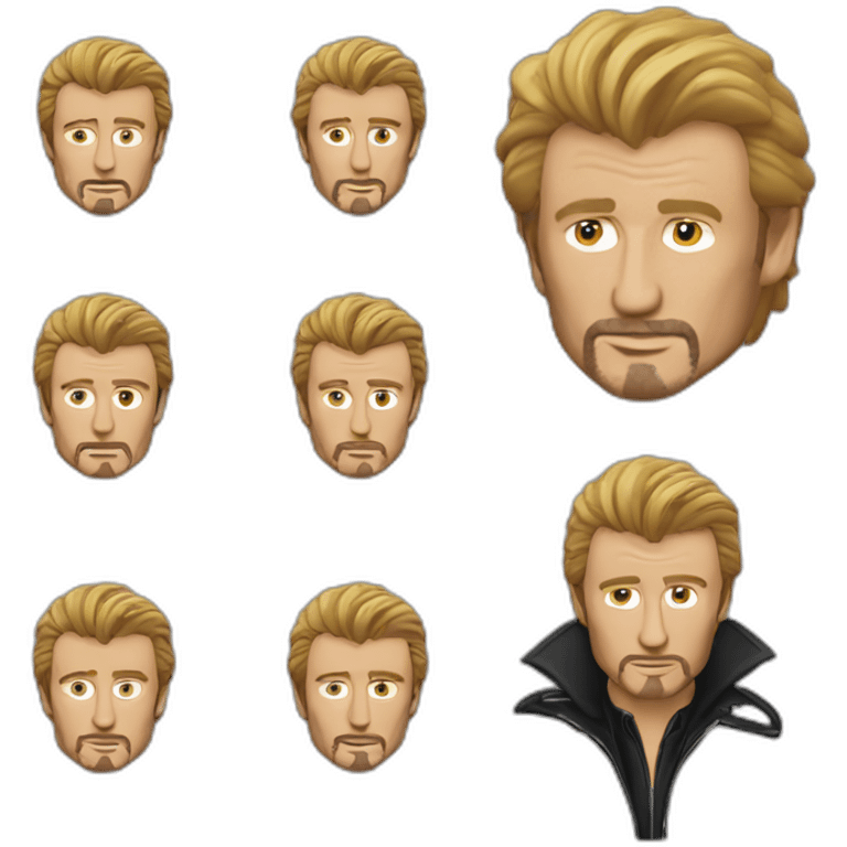 Johnny Hallyday emoji