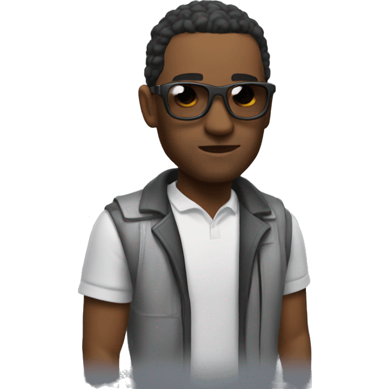 Me looking cool in the year 2030 emoji