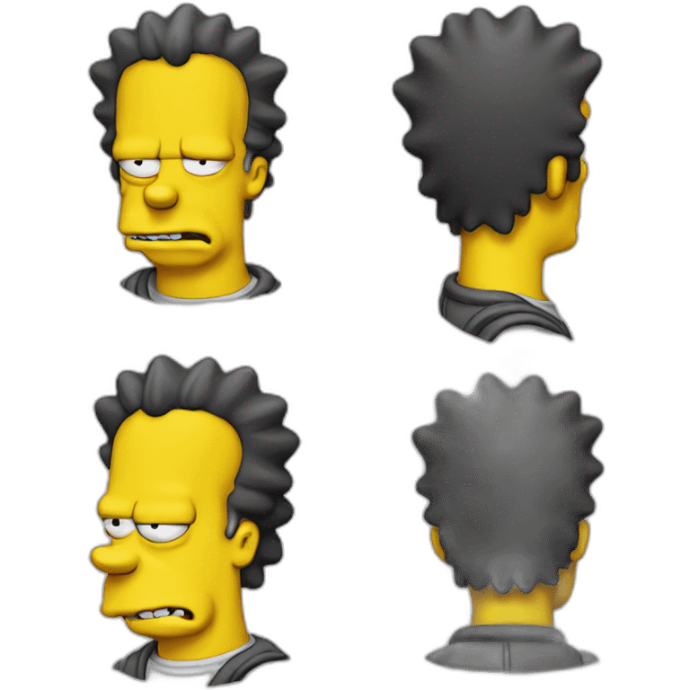 Bart simpsons emoji