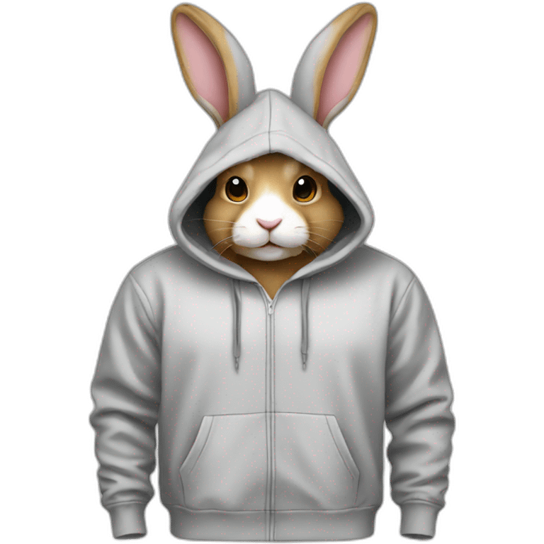 Rabbit Hoodie emoji