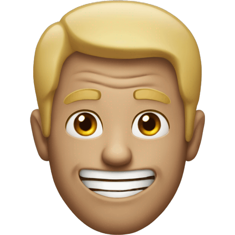 crazy guy but really crazy emoji