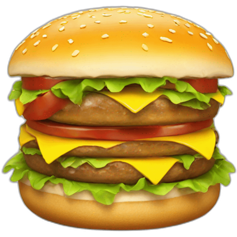 Burger 3d emoji