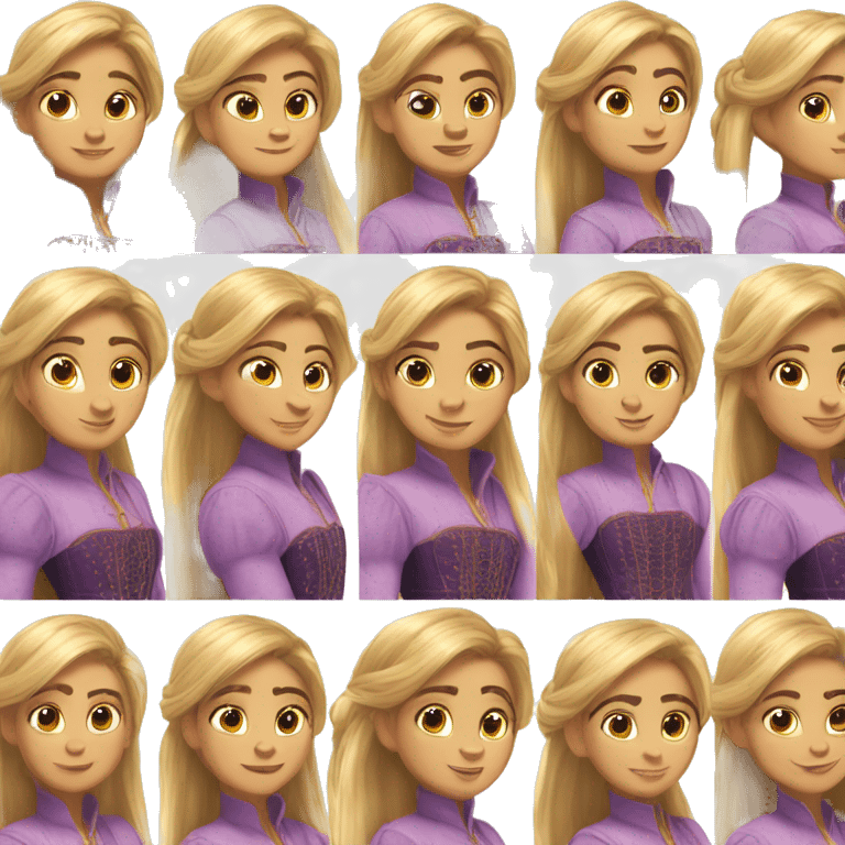 Rapunzel emoji