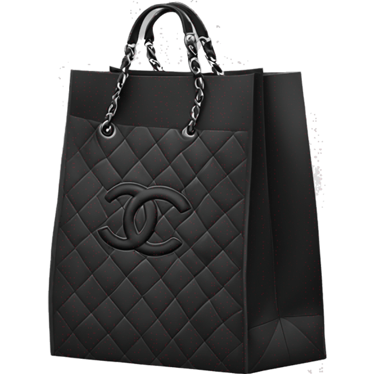 Chanel shopping bag  emoji