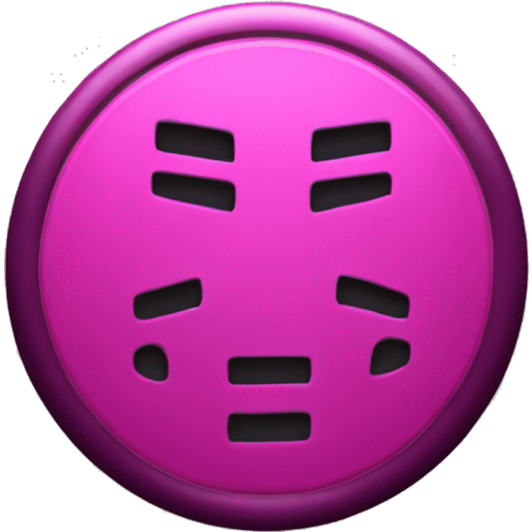 dark pink music disk emoji