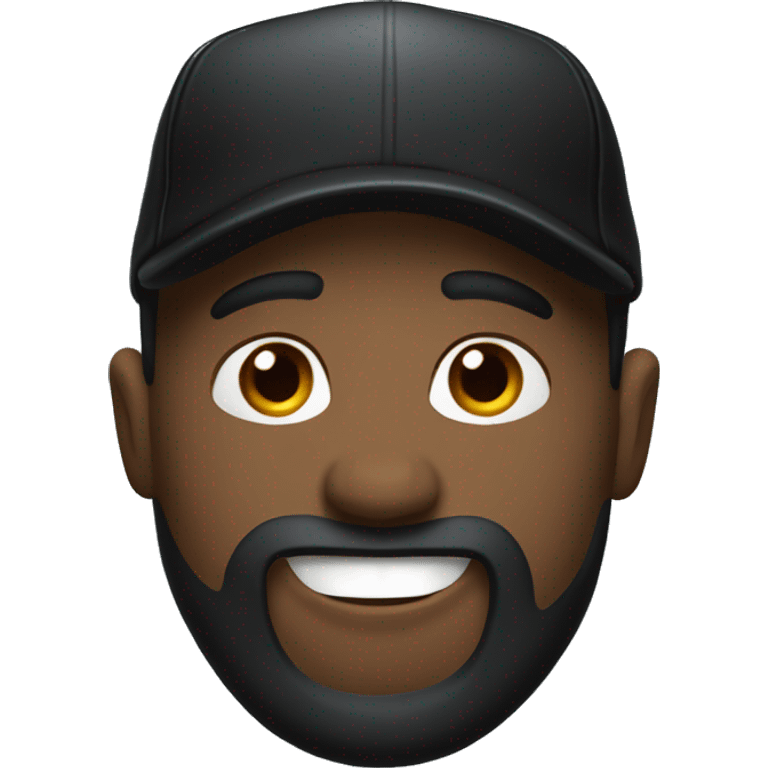 LOL "black baseball cap" goatee emoji emoji