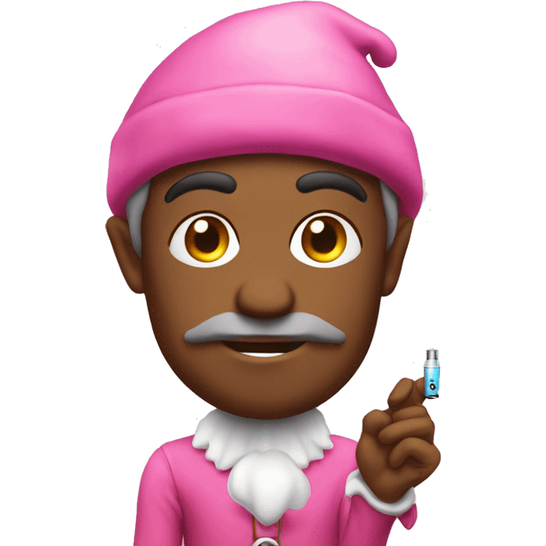 pink elf bar vape  emoji