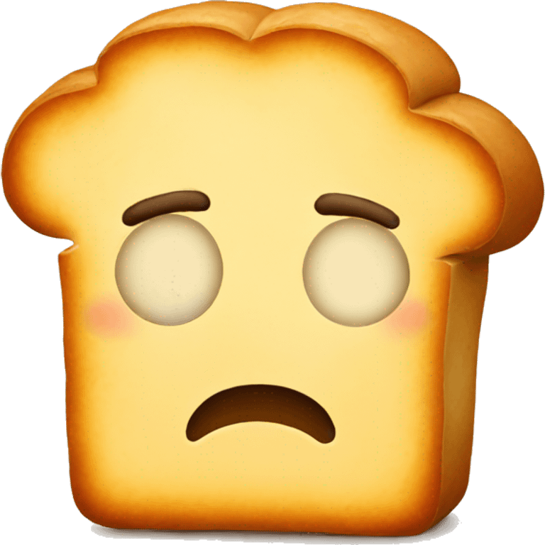 sad bread emoji