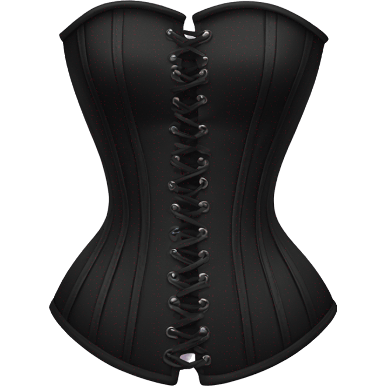 Black corset emoji