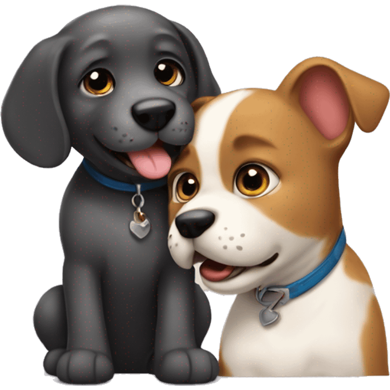 perro y gato juntos emoji