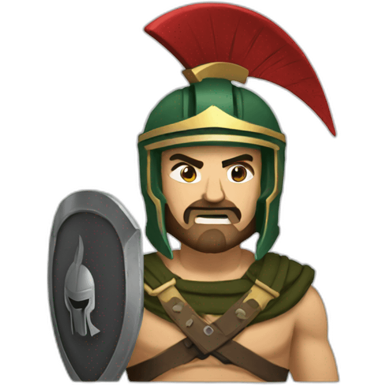 Spartan emoji