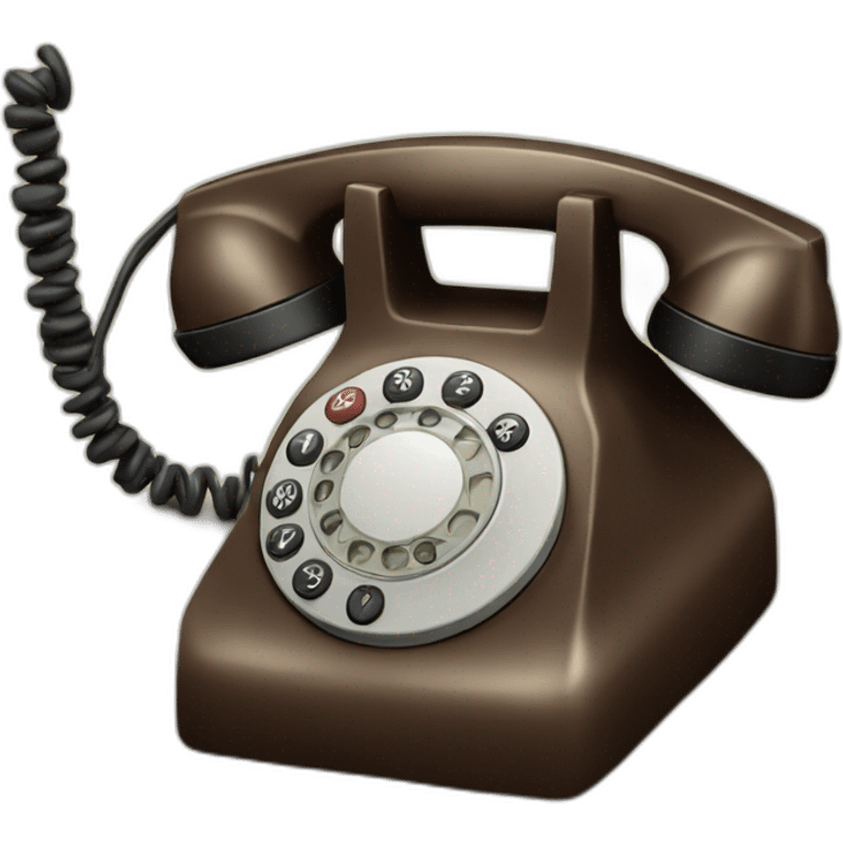 old phone emoji