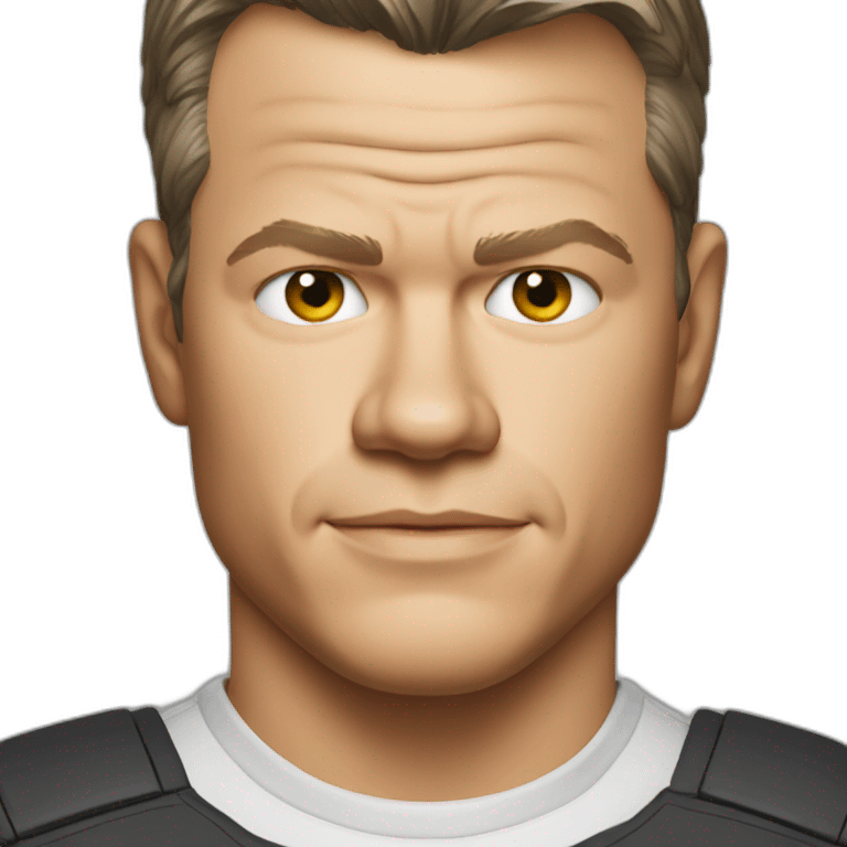 Matt damon emoji