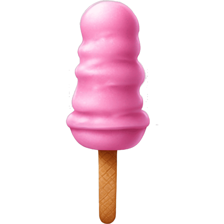 Pink ice cream bar emoji