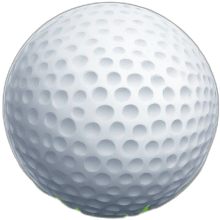 large golfball emoji