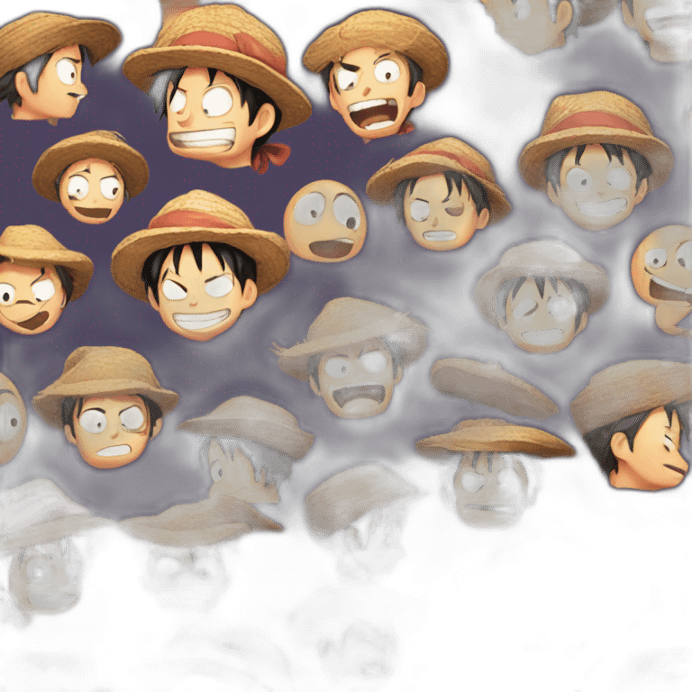 luffy bonne nuit emoji